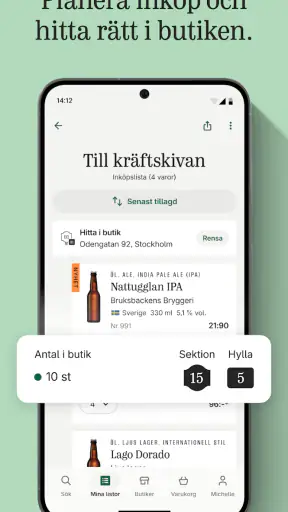 Systembolaget screenshot