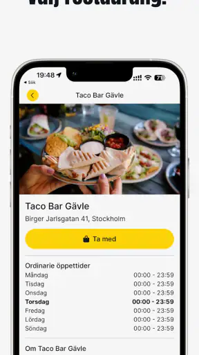 Taco Bar screenshot