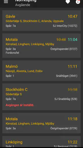 Tågstationen screenshot