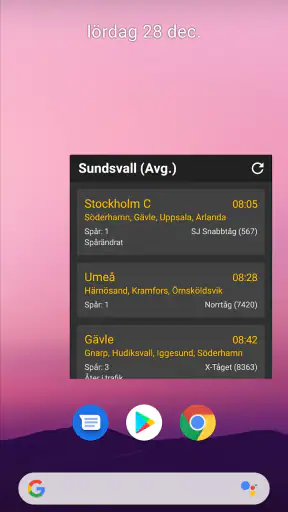 Tågstationen screenshot