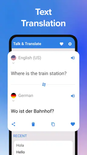Talk & Translate AI Translator screenshot