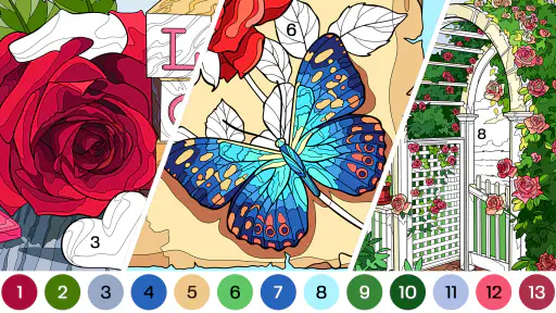 Tap Color Pro: Color By Number screenshot