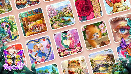 Tap Color Pro: Color By Number screenshot