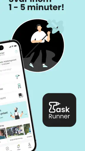 TaskRunner - Boka tjänst screenshot