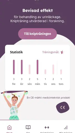 Tät Bäckenbottenträning screenshot
