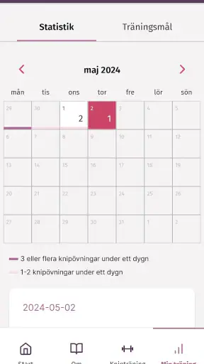 Tät Bäckenbottenträning screenshot