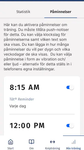 Tät-m Knipträning för män screenshot