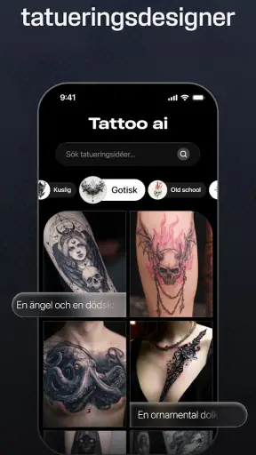 Tattoo AI – Tatueringsdesign screenshot