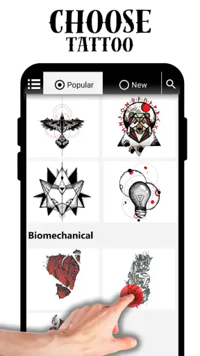 Tattoo my Photo 2.0 screenshot