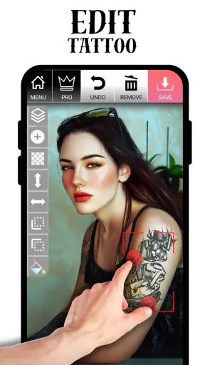 Tattoo my Photo 2.0 screenshot