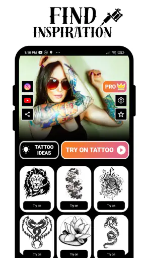Tattoo my Photo 2.0 screenshot