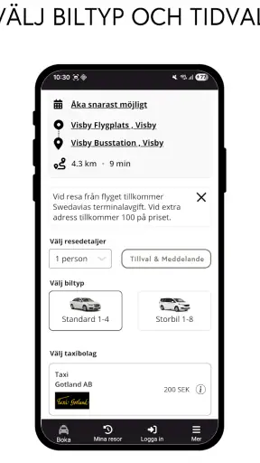 Taxi Gotland Visby screenshot