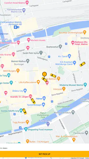 Taxi Malmö screenshot
