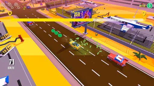 Taxi Run: Trafikförare screenshot