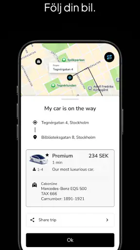 Taxi Skåne screenshot