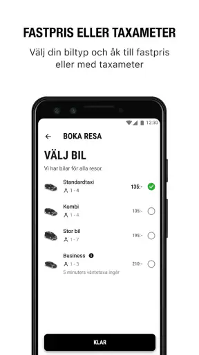 Taxi Sthlm screenshot