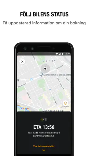 Taxi Sthlm screenshot