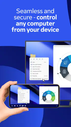 TeamViewer för fjärrstyrning screenshot