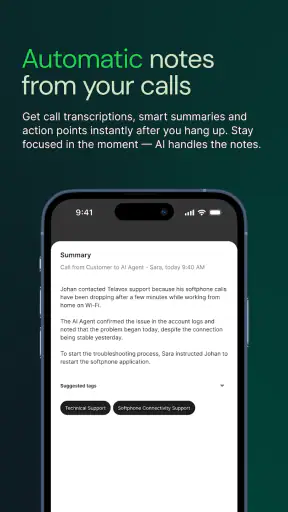 Telavox screenshot
