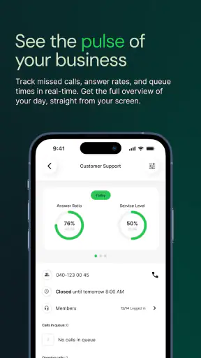 Telavox screenshot