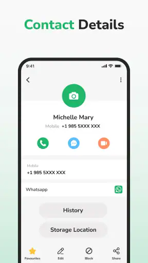 Telefon och kontakter screenshot