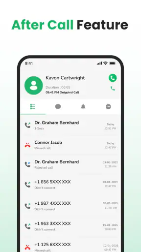 Telefon och kontakter screenshot