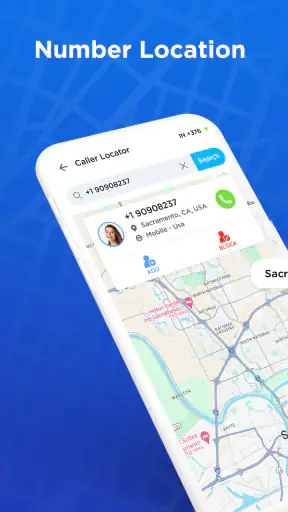 Telefonnummer Locator screenshot