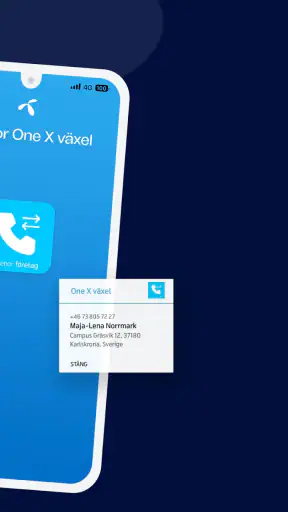 Telenor One X Växel screenshot