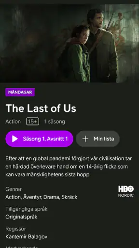 Telia Play screenshot