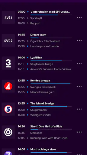 Telia Play screenshot