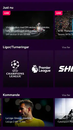 Telia Play screenshot