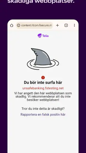 Telia Trygg screenshot