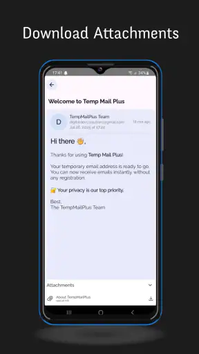 Temp Mail Plus :Generate Email screenshot