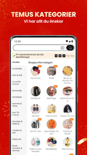Temu: Shoppa som en miljardär screenshot