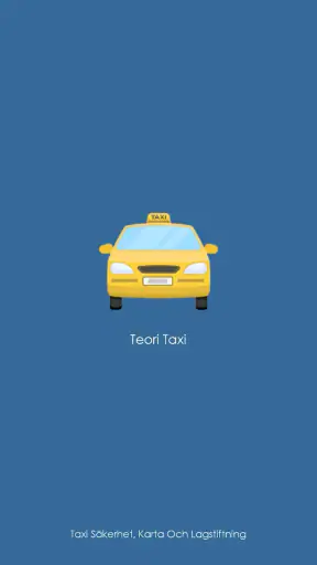 Teori Taxi Frågor screenshot
