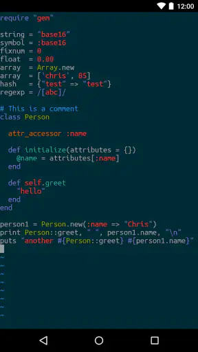 Termux:Style screenshot