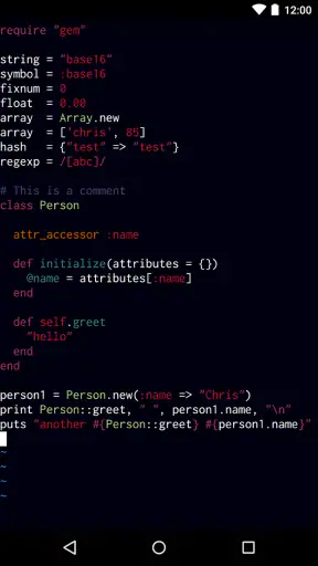Termux:Style screenshot