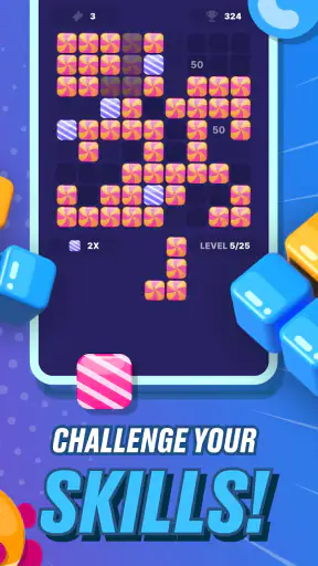 Tetro Tiles - Puzzle Blocks screenshot
