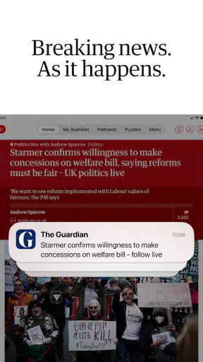 The Guardian - UK & World News screenshot