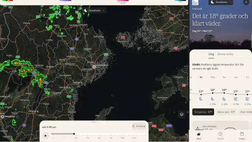 The Weather Channel screenshot