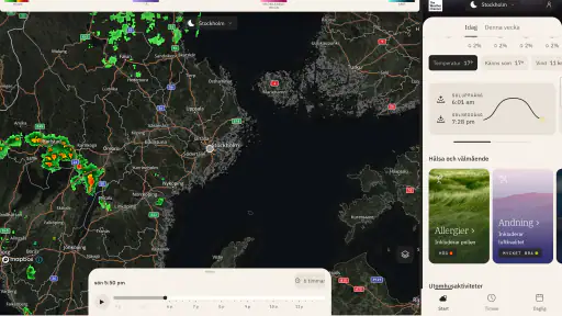 The Weather Channel screenshot