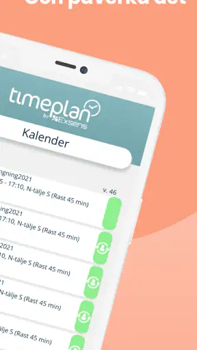 Timeplan – Schema & Tid screenshot