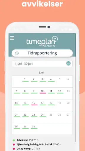 Timeplan – Schema & Tid screenshot