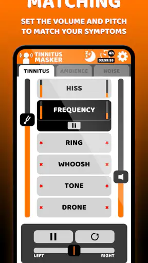 Tinnitus Masker & Sleep Noise screenshot