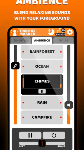 Tinnitus Masker & Sleep Noise screenshot