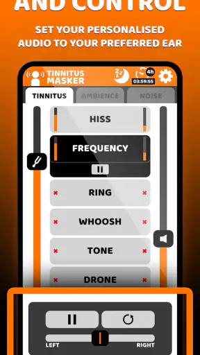 Tinnitus Masker & Sleep Noise screenshot