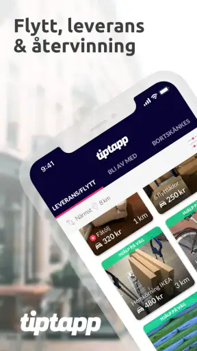 Tiptapp - Snabb hjälp idag! screenshot