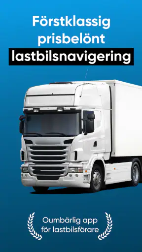 TomTom GO Expert för lastbil screenshot