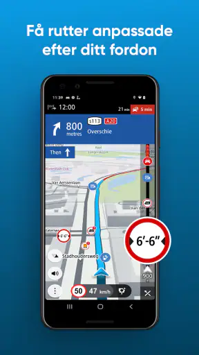 TomTom GO Expert för lastbil screenshot