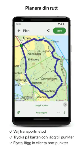 Topo GPS screenshot
